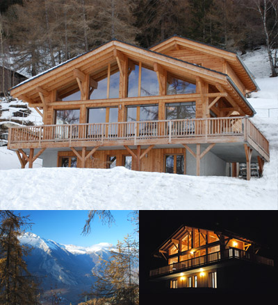 Chalet Chambord ski retreat in Nendaz, Switzerland